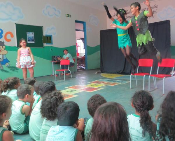 Você está visualizando atualmente EM PEÇA TEATRAL ALUNOS DO ARTE-FATO INTERAGEM COM ALUNOS DA ESCOLA JOÃO PAULO II