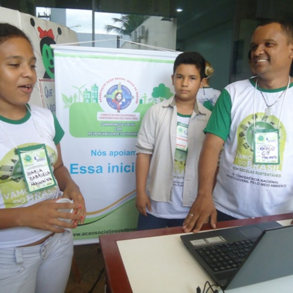 EM CONFERÊNCIA INFANTOJUVENIL AASJN FALA SOBRE AÇÕES SOCIOAMBIENTAIS