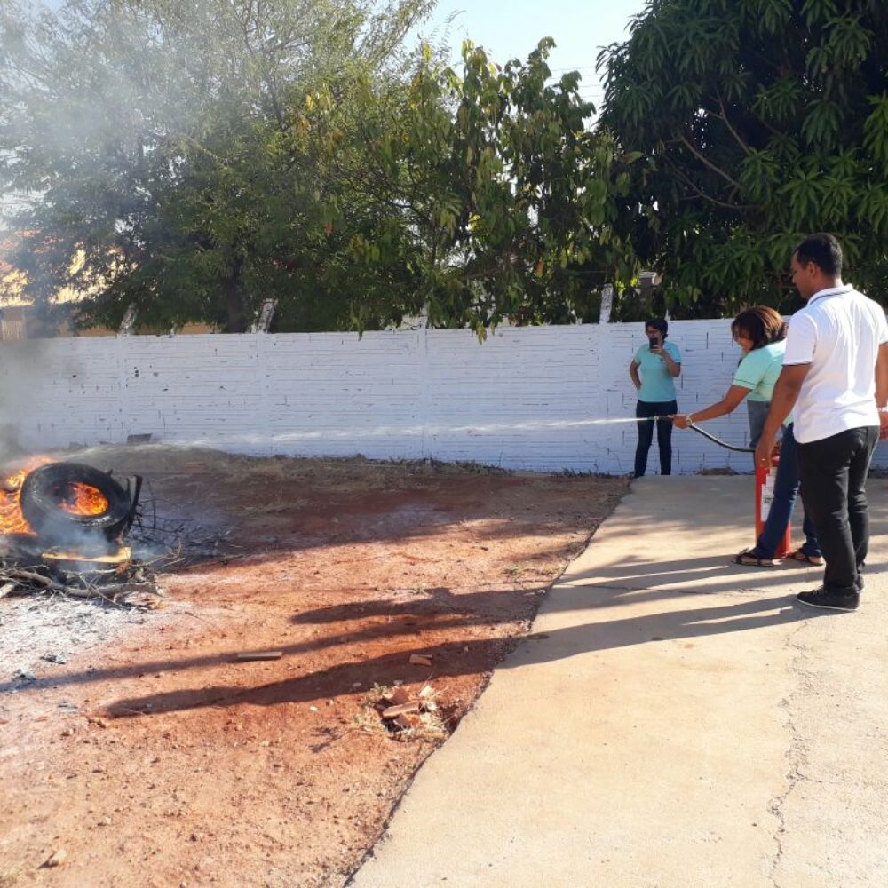 FORMAÇÃO DE BRIGADISTA DE INCÊNDIO NA AASJN