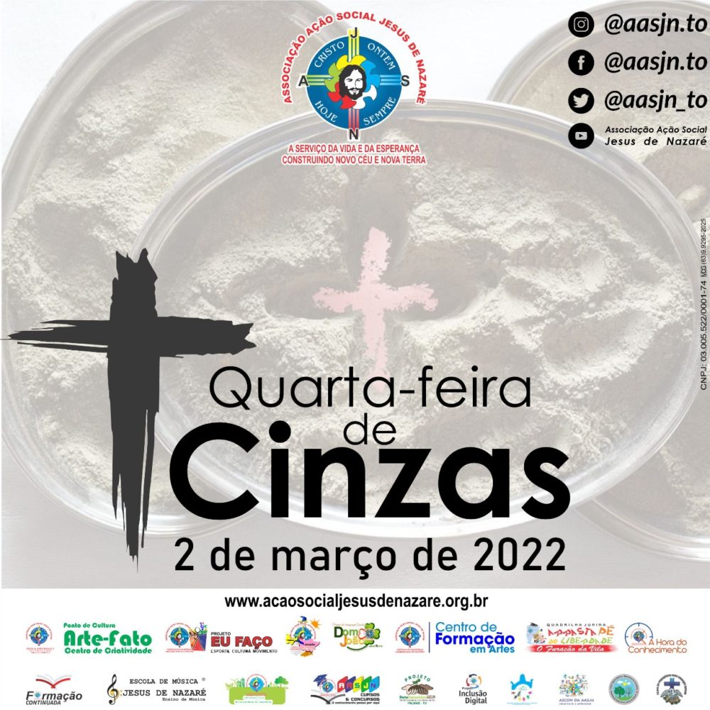 Quarta-feira de Cinza 2022