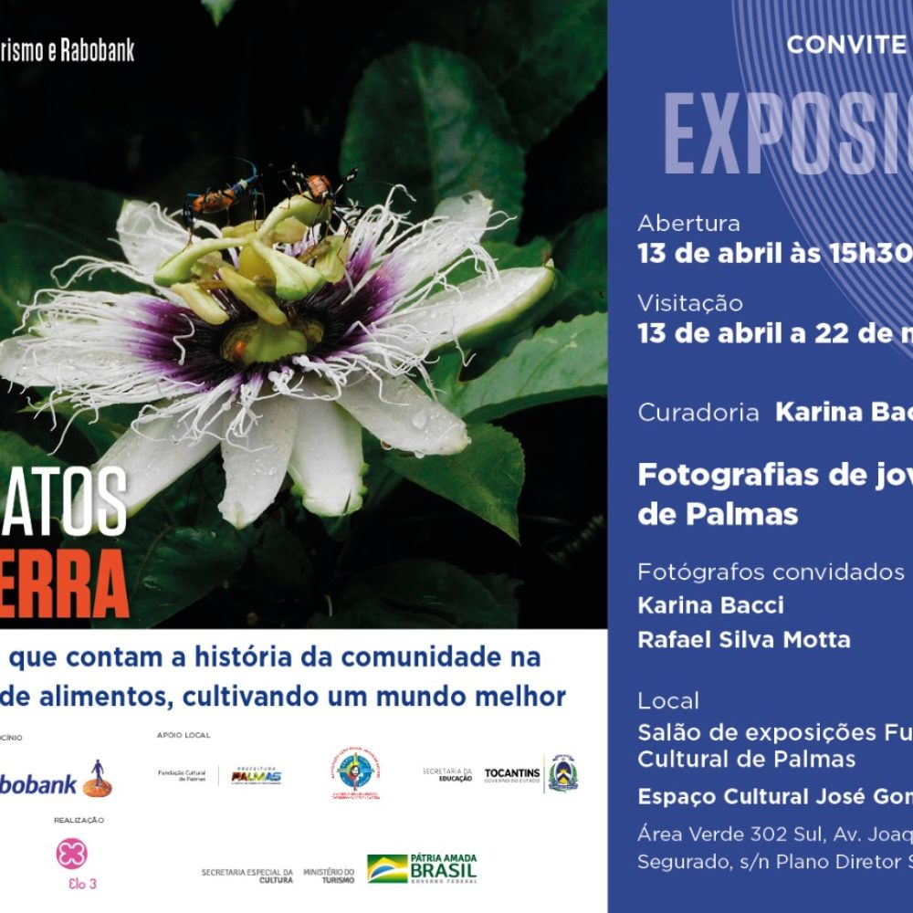 Convite Exposição Fotográfica  – Retratos da Terra