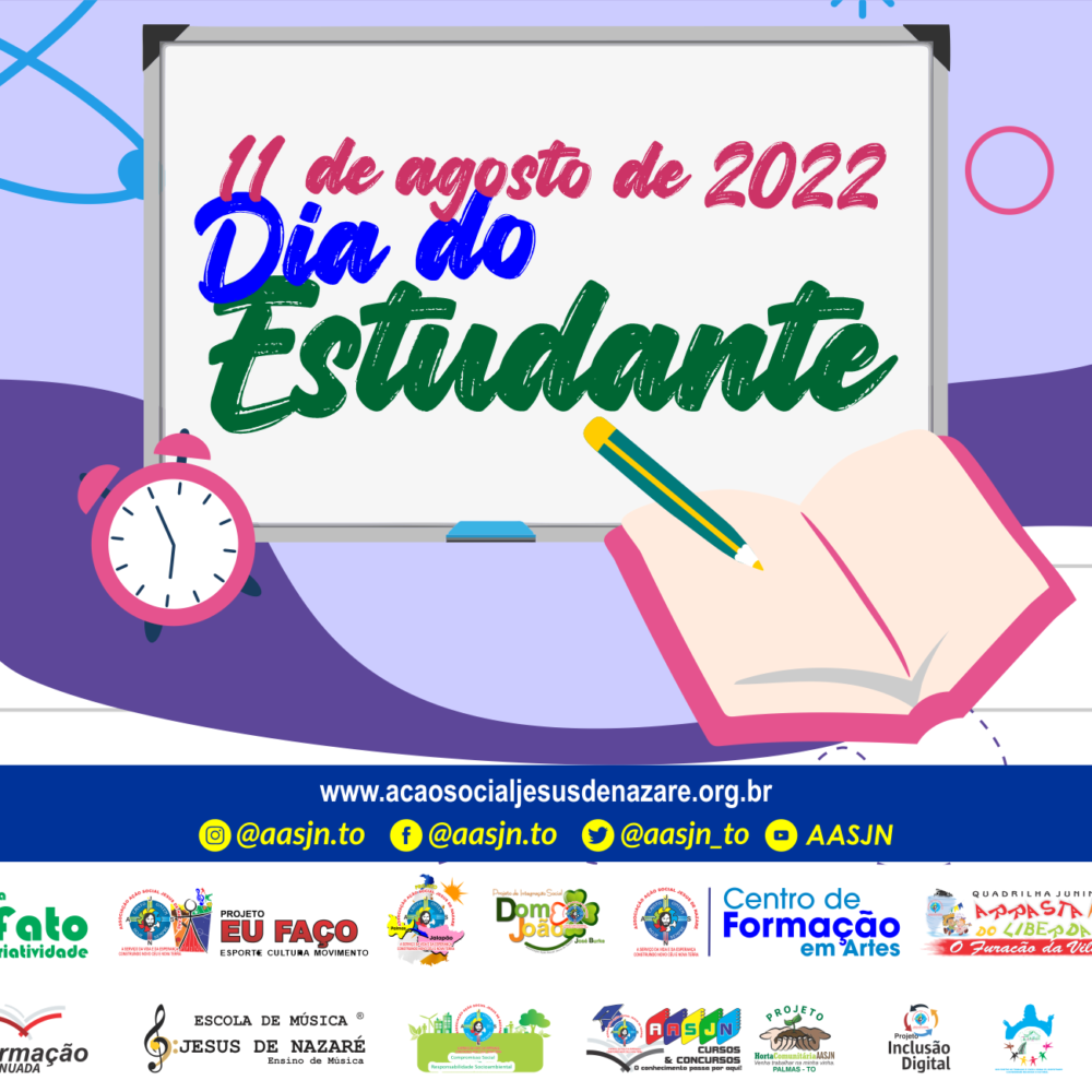 11 de agosto dia do estudante