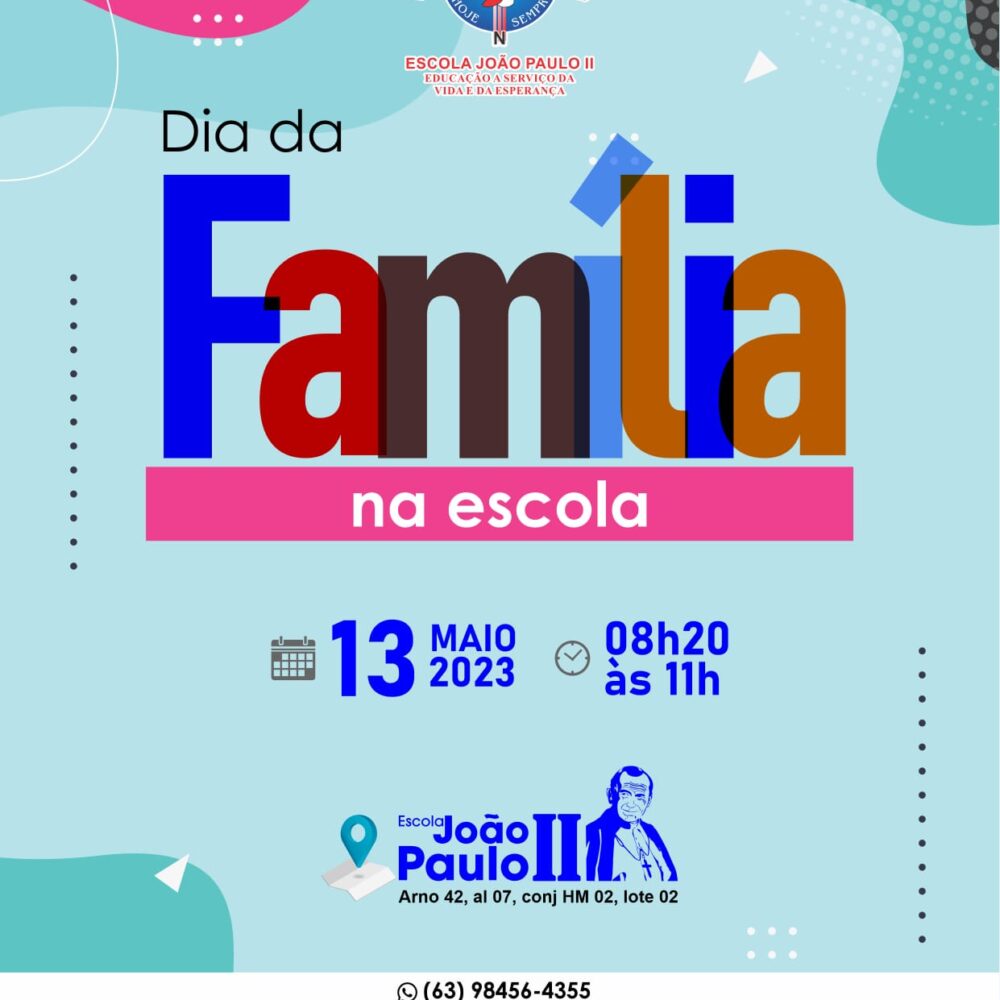 Escola João Paulo II homenageia as mães neste sábado