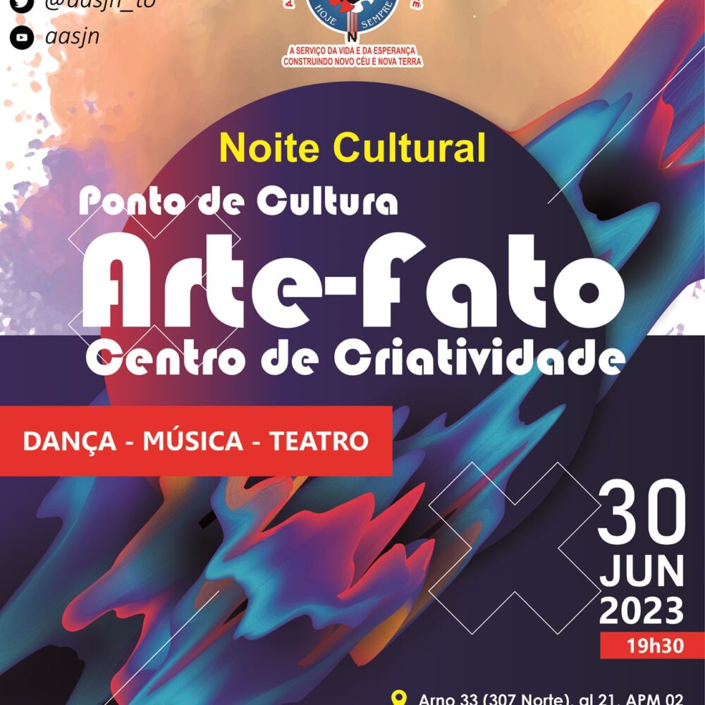 Sexta-feira, 30, tem Noite Cultural no projeto Arte-Fato