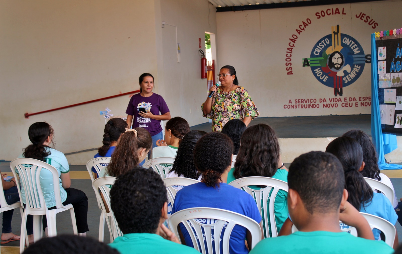 Você está visualizando atualmente Culminância de projeto na Escola João Paulo II