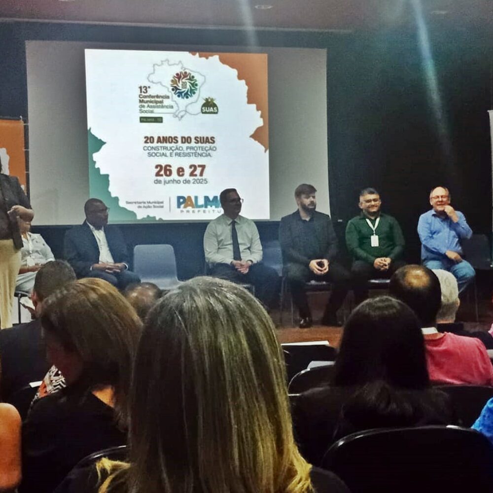 Representantes da AASJN participam da 13ª Conferência Municipal de Assistência Social em Palmas