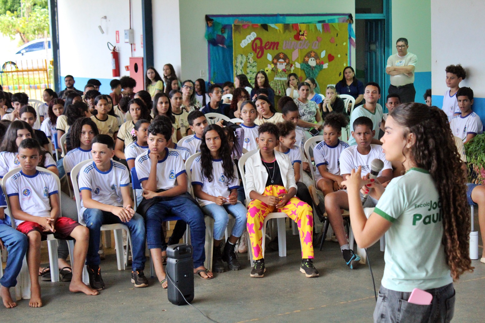 No momento, você está visualizando Estudantes lideram conferência pelo meio ambiente e pela justiça climática